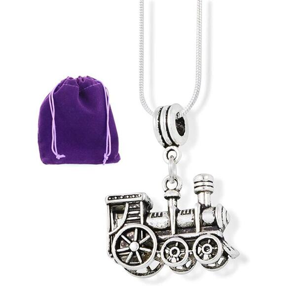 Train Necklace | Gifts for Train Lovers and Train Parties - Picture 1 of 7